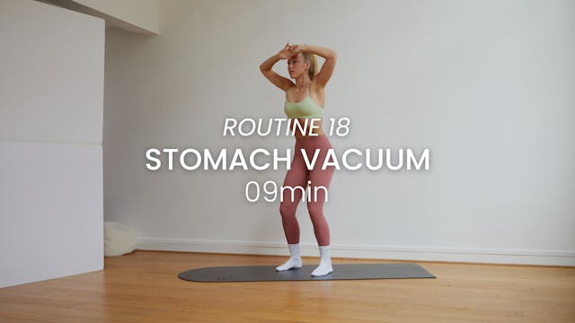Routine 18 : Stomach Vacuum - Detox &...