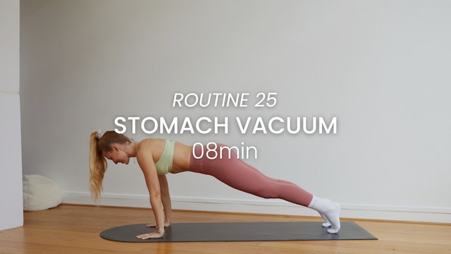 Routine 25 : Stomach Vacuum - Detox & Sculpt