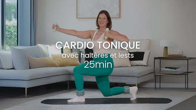 Cardio Tonique avec haltères et lests...