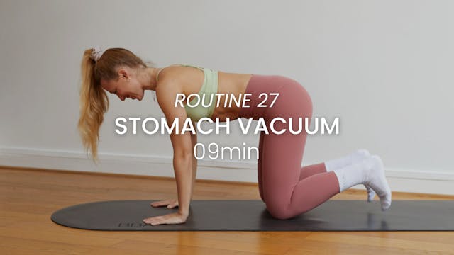 Routine 27 : Stomach Vacuum - Detox &...