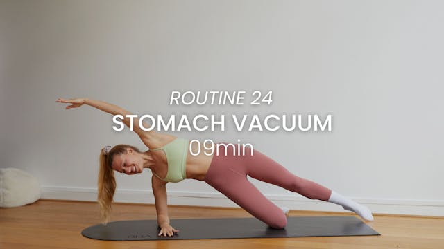Routine 24 : Stomach Vacuum - Detox &...