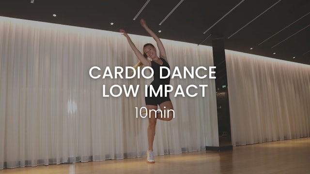 Cardio Dance Low Impact 10min - Fais tes 10k Steps à la maison 