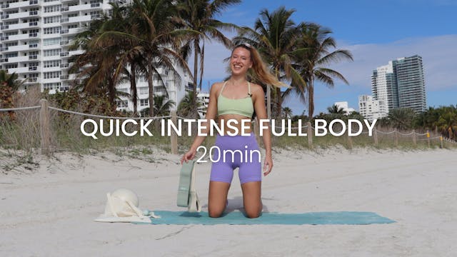 Quick Intense Full Body 20min Pilates...