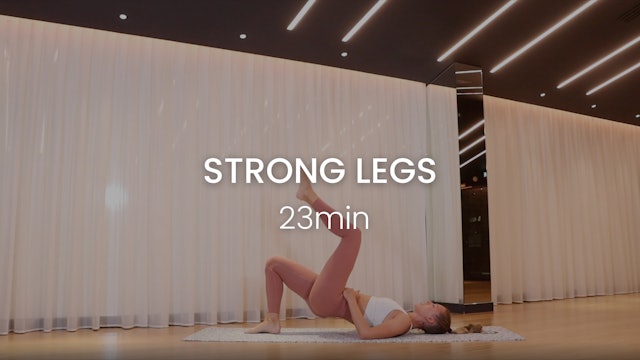 Pilates & Sweat Strong Legs
