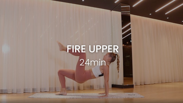 Pilates & Sweat Fire Upper