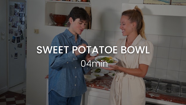 Sweet potatoe bowl