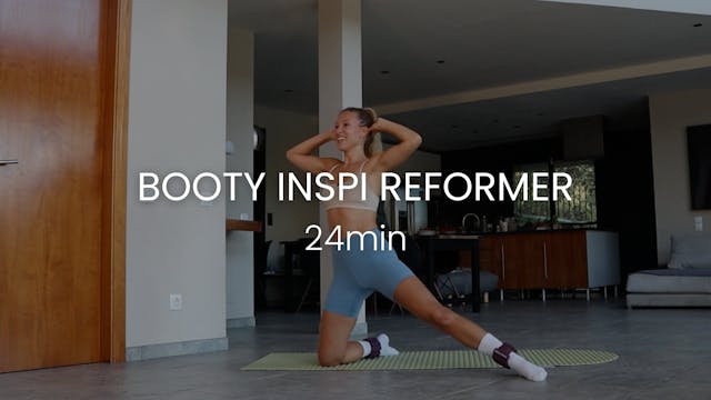Booty Inspi Reformer 25min