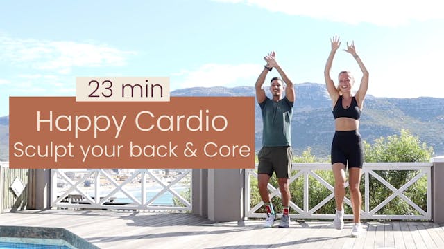 Happy Cardio - Sculpt your back & Core 