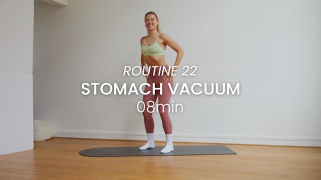 Routine 22 : Stomach Vacuum - Detox &...
