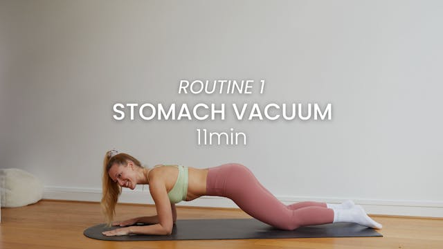 Routine 1 : Stomach Vacuum - Detox & ...