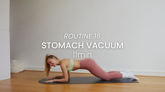 Routine 16 : Stomach Vacuum - Detox &...