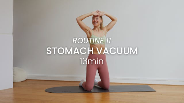 Routine 11 : Stomach Vacuum - Detox &...