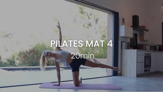 Pilates Mat 4 20min