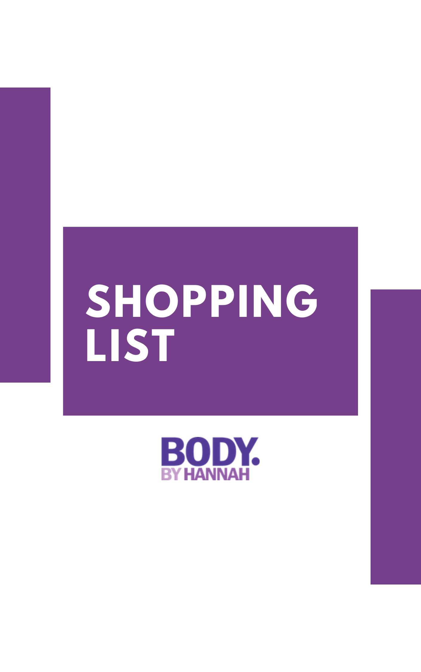 Shopping List