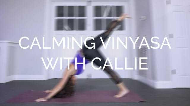 Calming Vinyasa with Callie