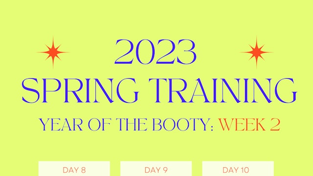 Spring Training Week 2 Schedule