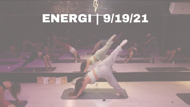 ENERGI: SUN 9/19/21