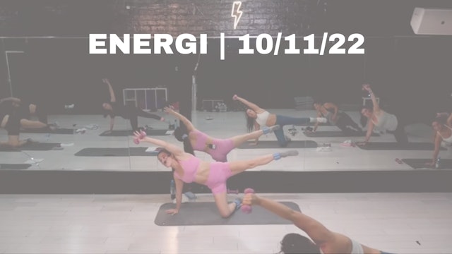 ENERGI | 10/11/22
