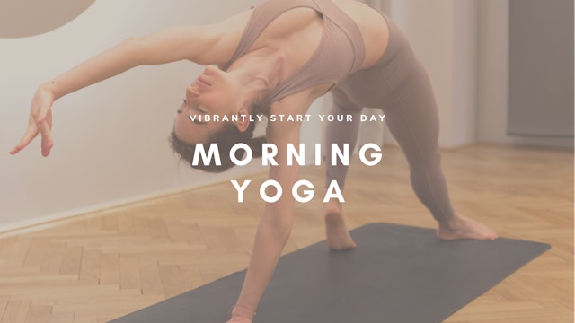 Easy Morning Yoga Flow with Antonina (16.06 - english)