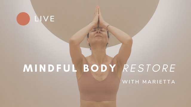 Mindful Body Restore with Marietta (27.01.23 - english)