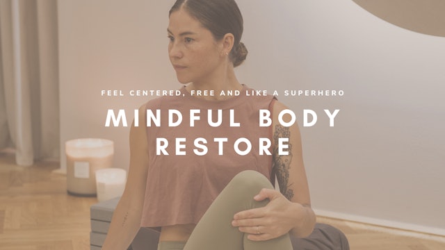 Mindful Body Restore with Verena (16.11.22 - english)
