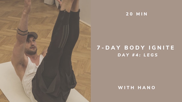 7-day Body Ignite // DAY #4: Legs