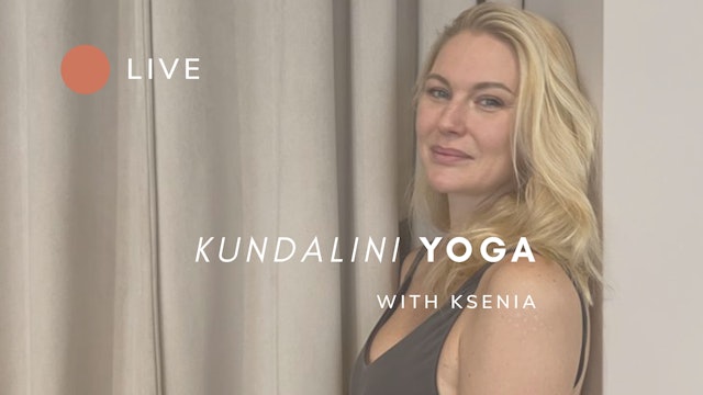 Kundalini Yoga with Ksenia (08.09.23 - english)