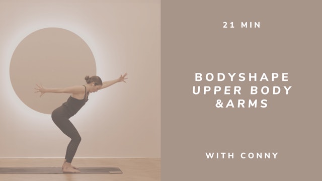 20min Body Shape Upper Body and Arms with Conny (english)