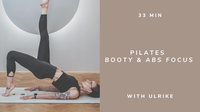 33min Pilates Abs & Glutes Focus - with Ulrike (english)