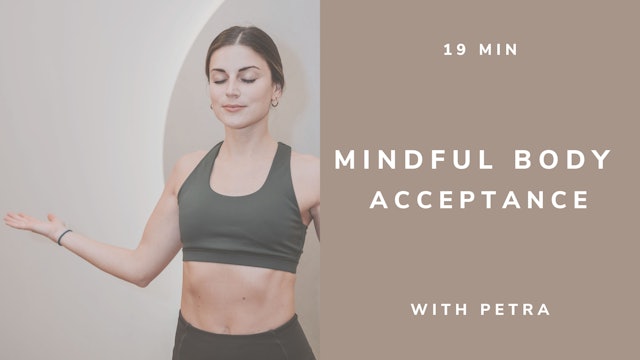 19min MINDFUL BODY Acceptance - with Petra (english)