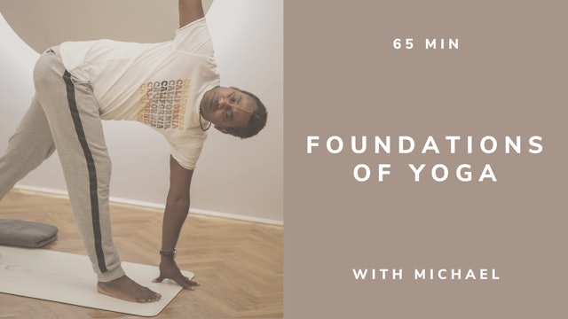 65min Foundations of Yoga - with Michael (english)