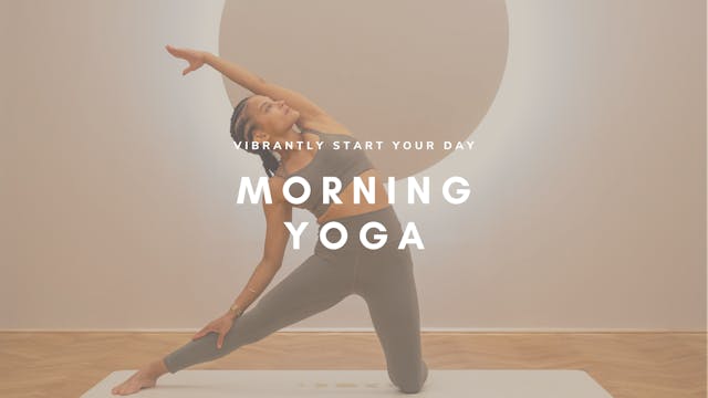 Refreshing Morning Yoga with Antonina...