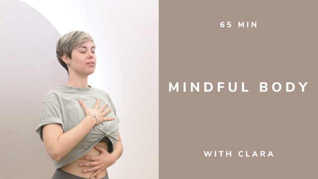 65min Mindful Body - with Clara (english)