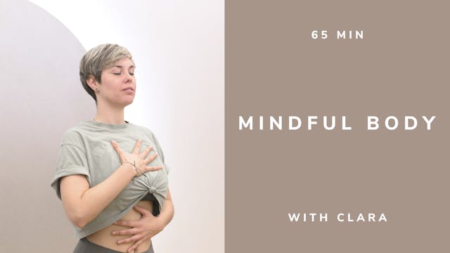 65min Mindful Body - with Clara (engl...