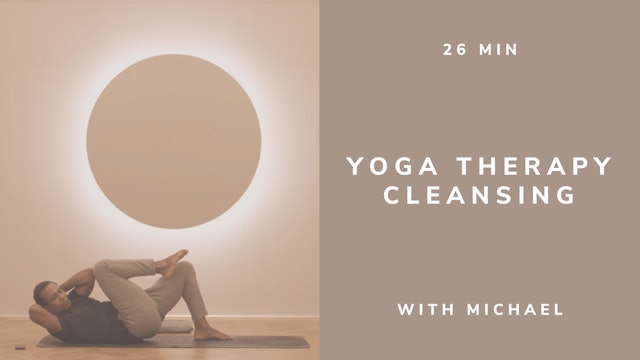 26min Yoga Therapy Cleansing with Michael (english)