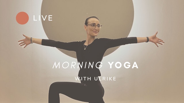 Morning Yoga - For Neck, Jaw & Shoulders with Ulrike (09.08.2023 - english)