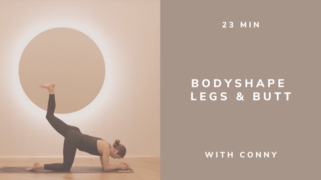 25min Body Shape Legs and Butt with Conny (english)