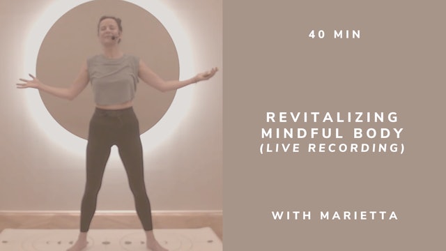 Revitalizing Mindful Body with Marietta (16.06. english)