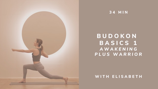 35min Budokon Basics One - Awakening with Elisabeth (english)
