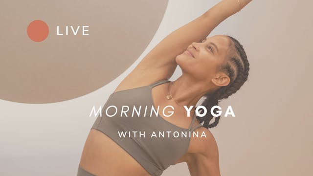 Morning Yoga with Antonina (08.09.23 ...