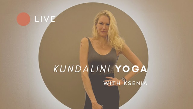 Kundalini Yoga - Tracking Patterns with Ksenia (10.02 - english)