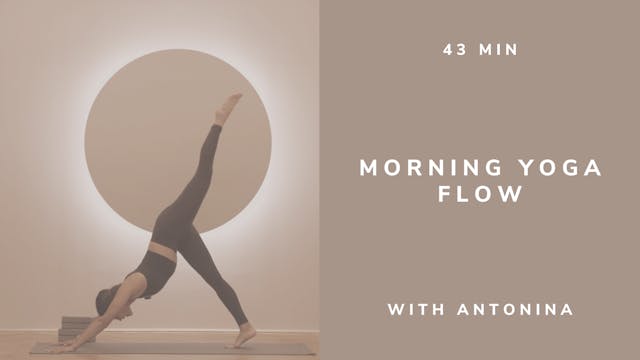 43 min Morning Yoga Flow with Antonin...