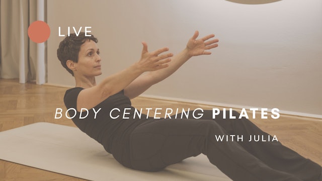 Body Centering Pilates mit Ball mit Julia (german)