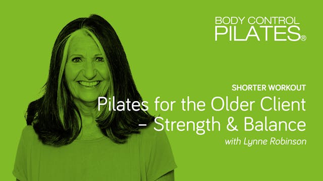 Shorter Workout: Pilates for the Olde...