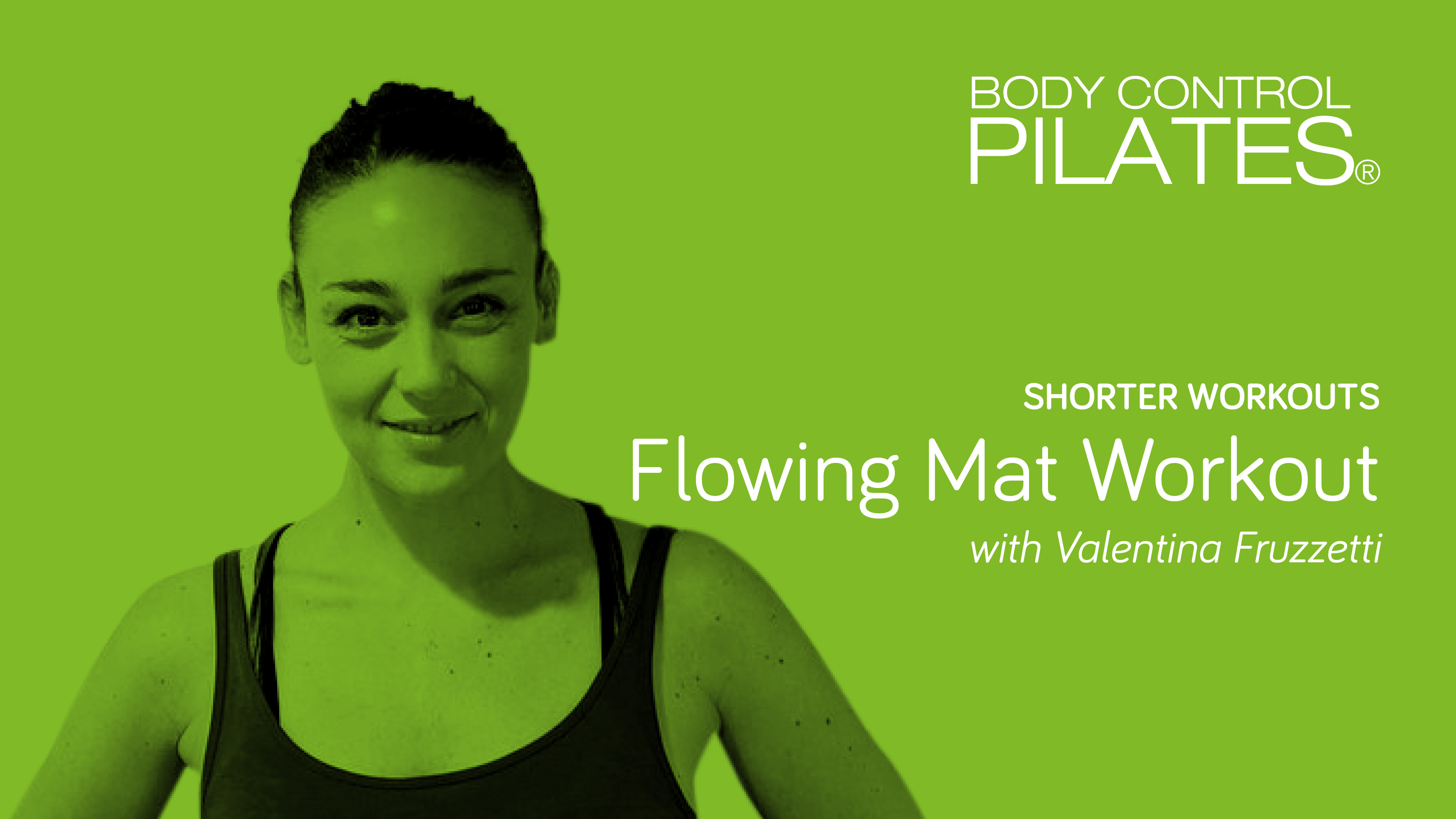 Shorter Workout: INTERMEDIATE Flowing Mat Workout with Valentina Fruzzetti