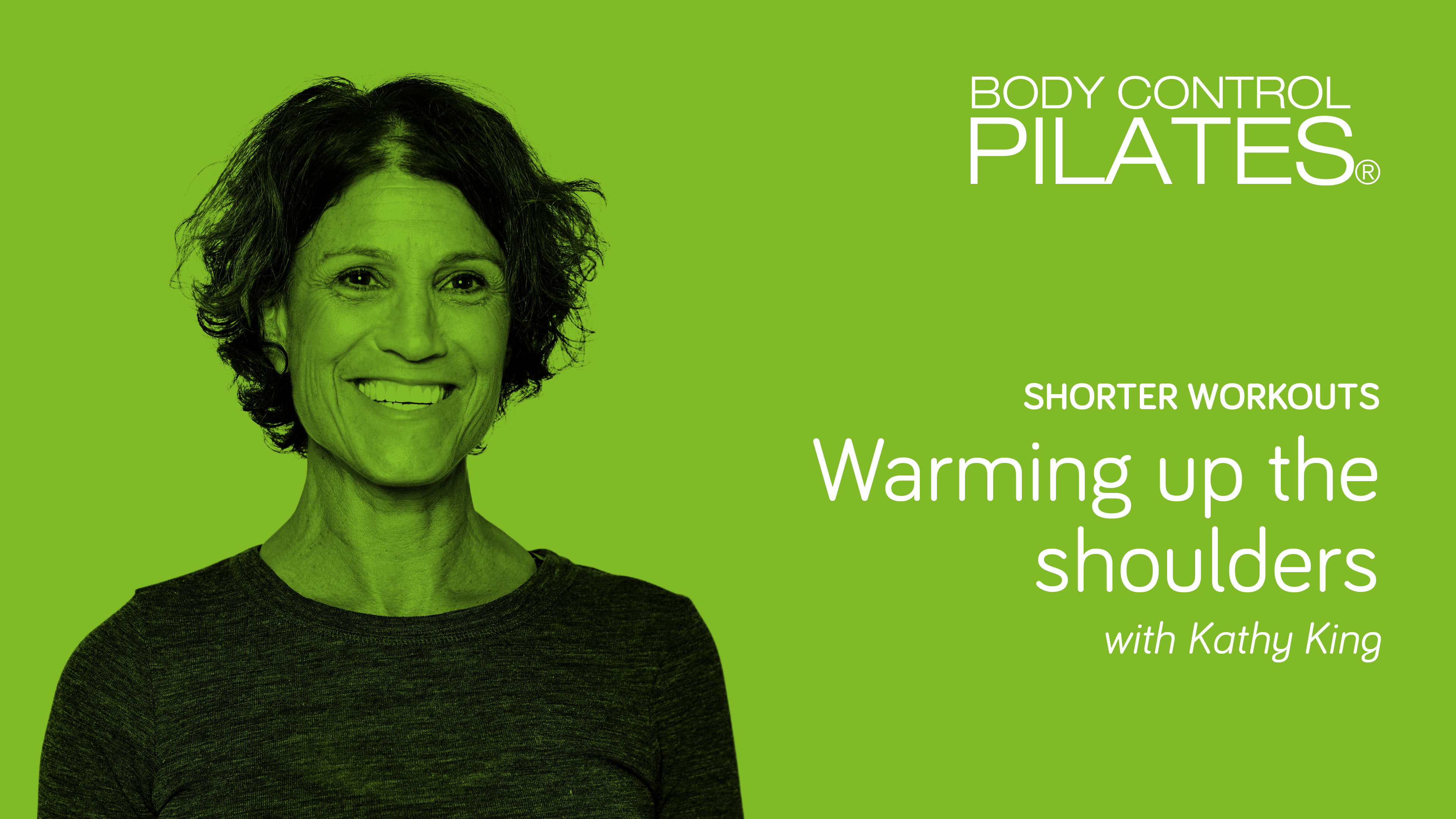 Short Workout: Warming up your Shoulders with Kathy King