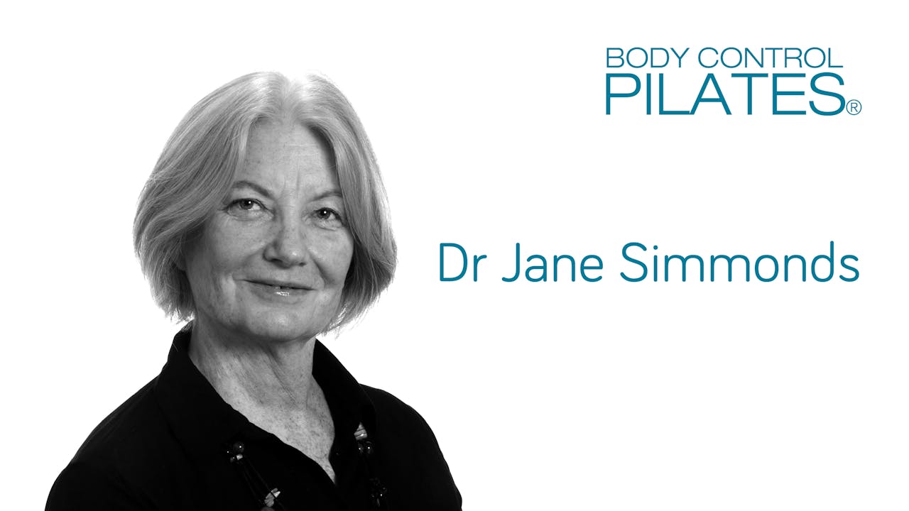 Dr Jane Simmonds MCSP MMACP - Intro - Body Control Pilates Central