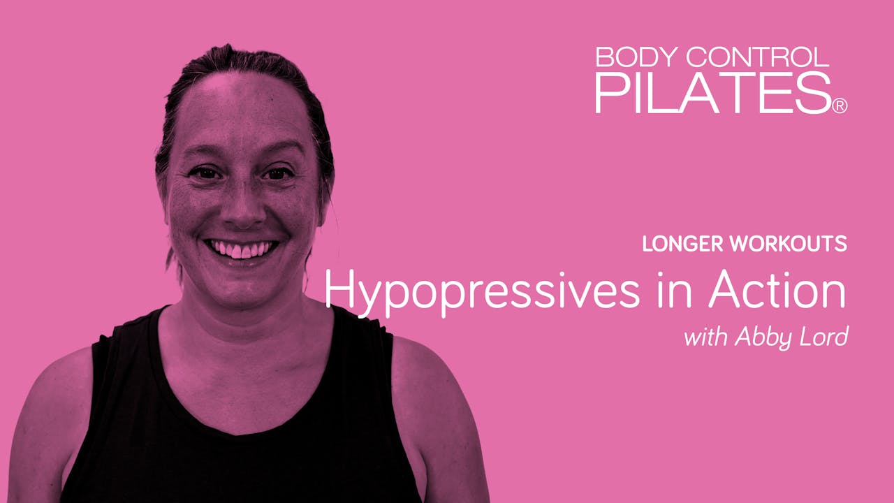 Longer Workout Hypopressives in Action with Abby Lord Body Control