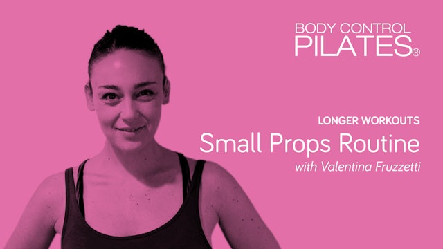 Longer Workout: Small Props Routine with Valentina Fruzzetti