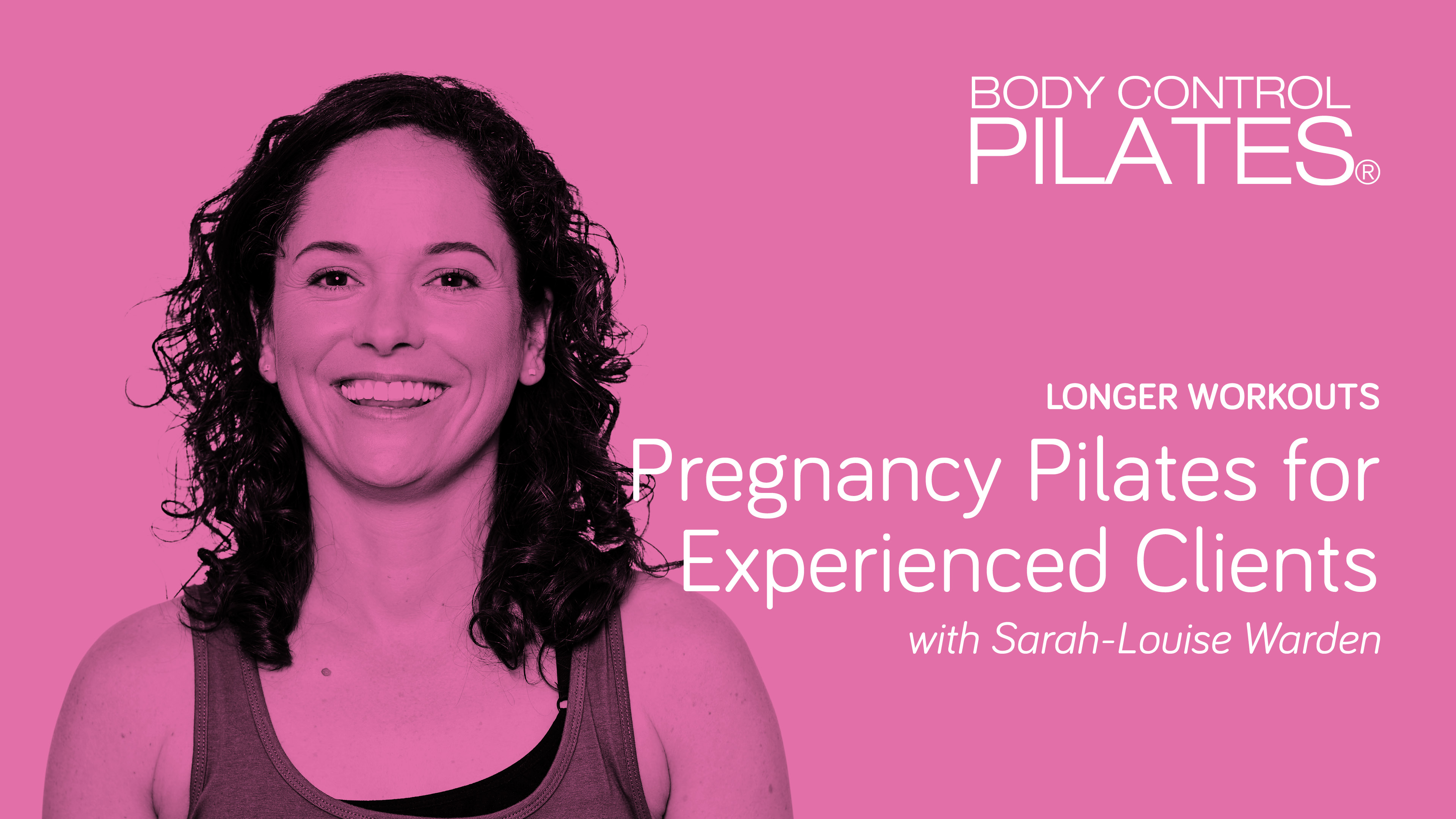 Longer Workout: Pregnancy Pilates for Experienced Clients 